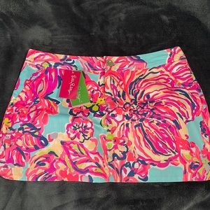 NWT Lilly Pulitzer Lorelie Skort Size 2